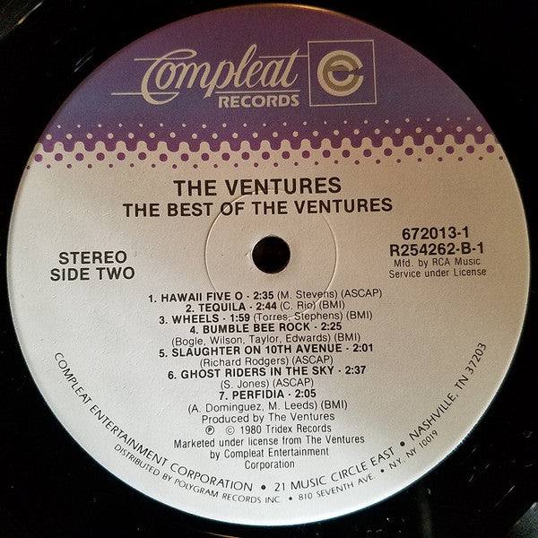 The Ventures : The Best Of The Ventures (2xLP, Comp, Club)