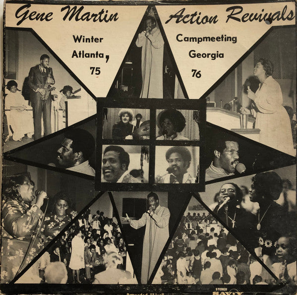 Gene Martin (2) : Action Revivals (LP, Album, Promo)