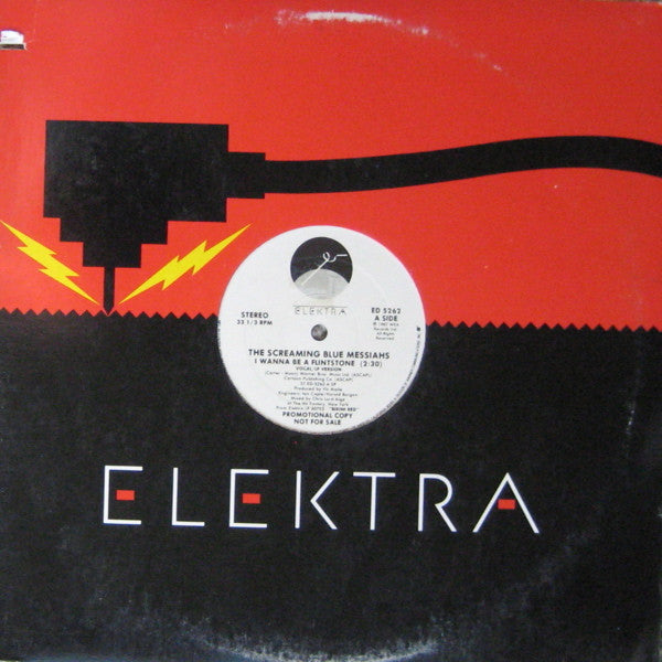 The Screaming Blue Messiahs : I Wanna Be A Flintstone (12", Promo)