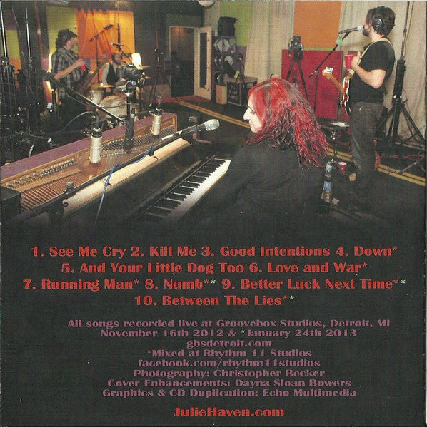 Julie Haven : Live At Groovebox Studios (CD, Album)