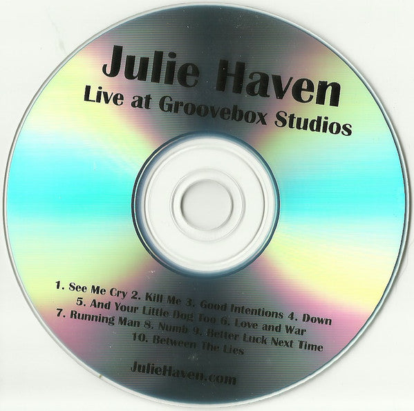 Julie Haven : Live At Groovebox Studios (CD, Album)
