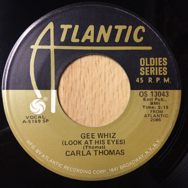 Carla Thomas : Gee Whiz (Look At His Eyes) / B-A-B-Y (7", RE)