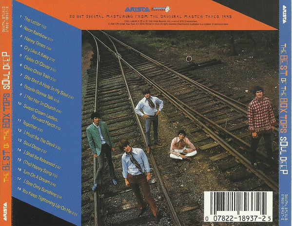 Box Tops : The Best Of The Box Tops - Soul Deep (CD, Comp, Mono)