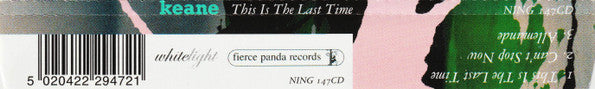 Keane : This Is The Last Time (CD, Single, Enh)