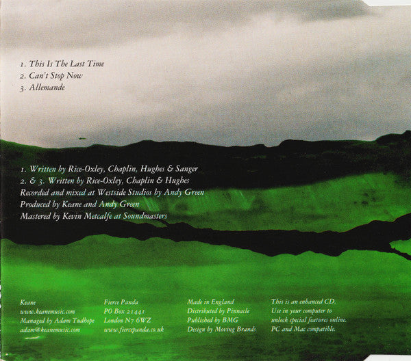 Keane : This Is The Last Time (CD, Single, Enh)