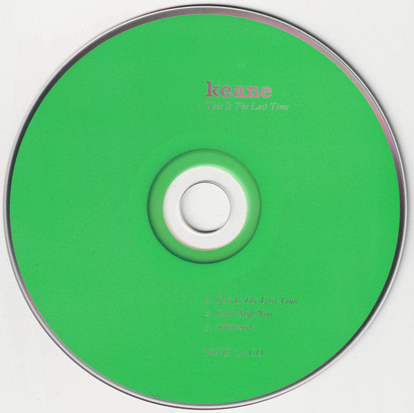 Keane : This Is The Last Time (CD, Single, Enh)