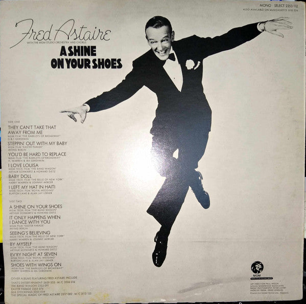 Fred Astaire : A Shine On Your Shoes (LP, Album, Comp, Mono)