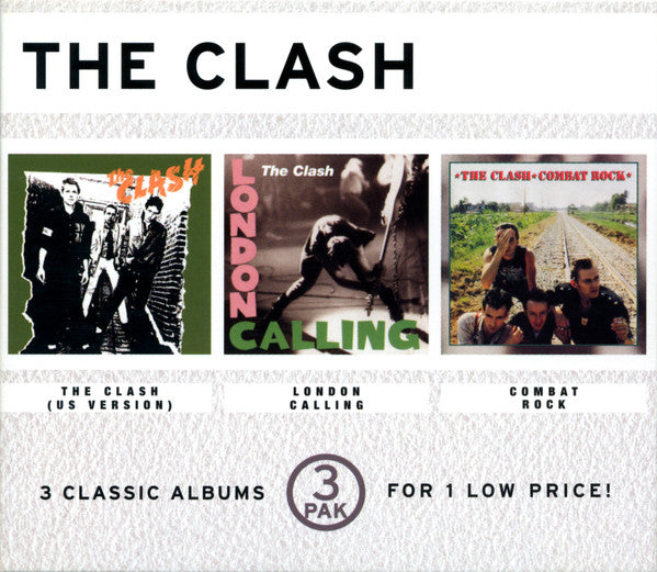 The Clash : The Clash (US Version) / London Calling / Combat Rock (CD, Album, RE + CD, Album, RE + CD, Album, RE + Bo)