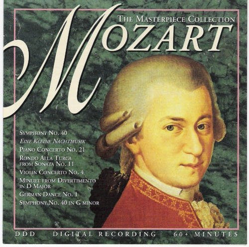 Wolfgang Amadeus Mozart : The Masterpiece Collection - Mozart (CD, Album, Comp)