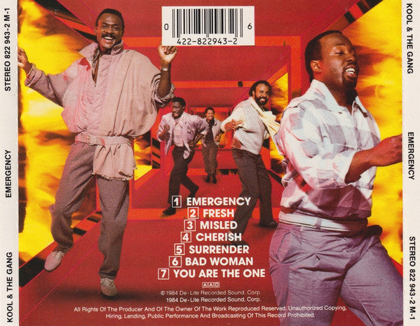Kool & The Gang : Emergency (CD, Album)