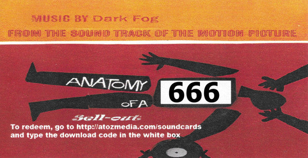 Dark Fog : Music From The Soundtrack Of The Motion Picture Anatomy Of A Sellout (LP)