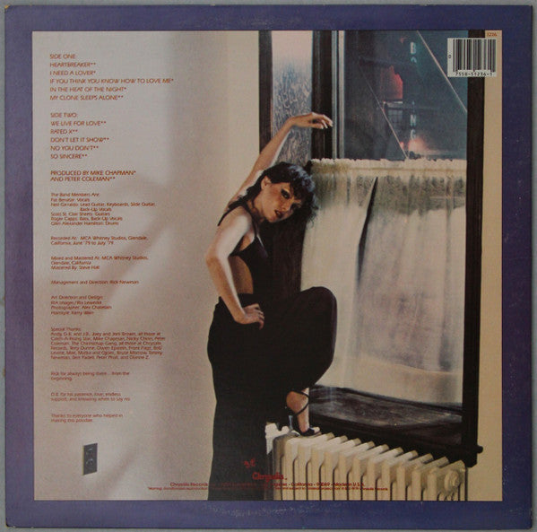 Pat Benatar : In The Heat Of The Night (LP, Album, San)