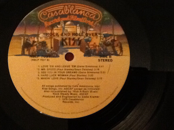 Kiss : Rock And Roll Over (LP, Album, RE)