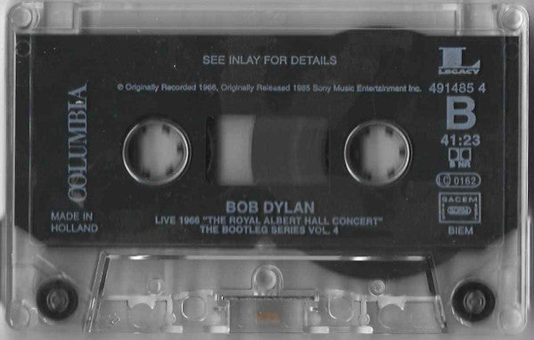 Bob Dylan : Live 1966 (The "Royal Albert Hall" Concert) (Cass, Album, RM)