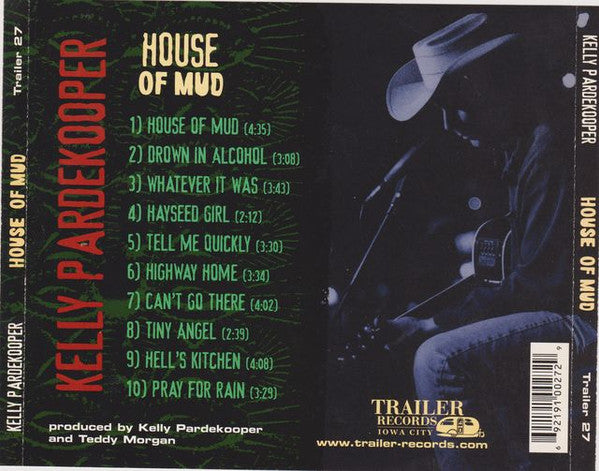 Kelly Pardekooper : House Of Mud (CD, Album)