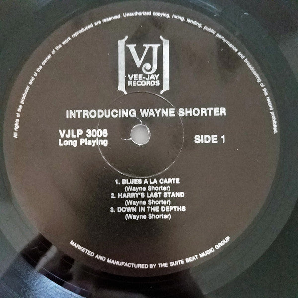 Wayne Shorter : Introducing Wayne Shorter (LP, Album, All)
