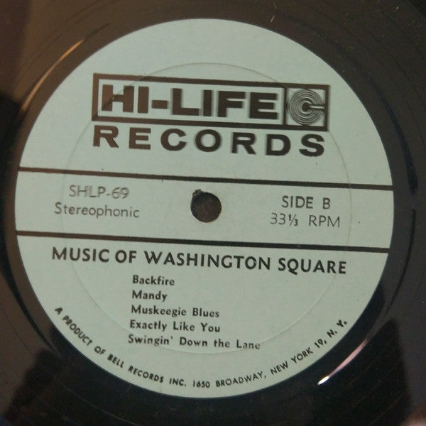 Unknown Artist : The Music Of Washington Square And Other Selections (LP)