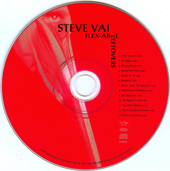 Steve Vai : Flex-Able Leftovers (CD, Album, RE)