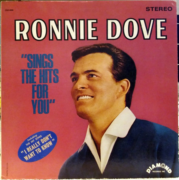 Ronnie Dove : Sings The Hits For You (LP, Album)
