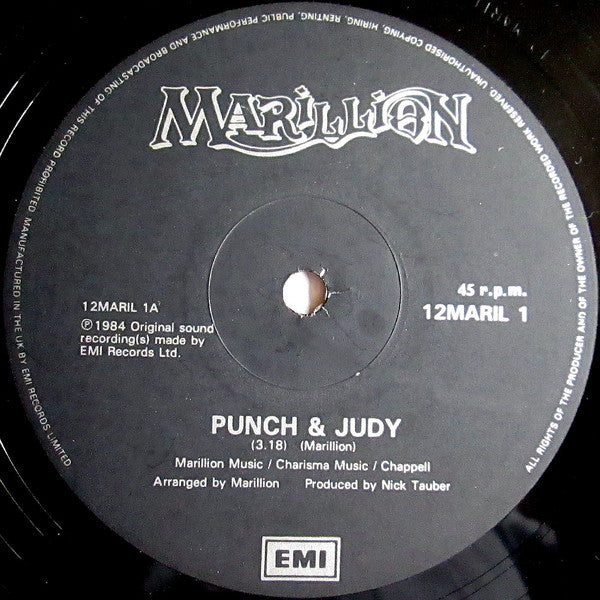 Marillion : Punch & Judy (12")