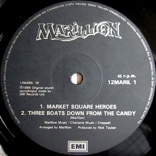 Marillion : Punch & Judy (12")