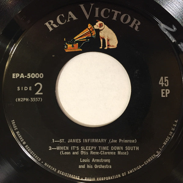 Louis Armstrong : Rockin' Chair (7", EP, Comp)