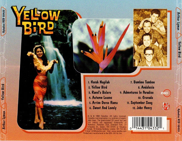 Arthur Lyman : Yellow Bird (CD, Album, RE)