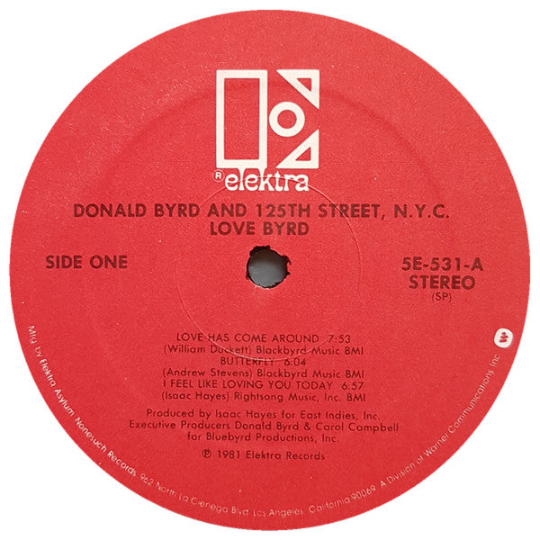 Donald Byrd And 125th Street, N.Y.C.* : Love Byrd (LP, Album, Spe)