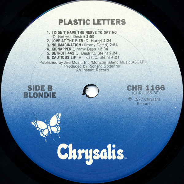 Blondie : Plastic Letters (LP, Album, Ter)