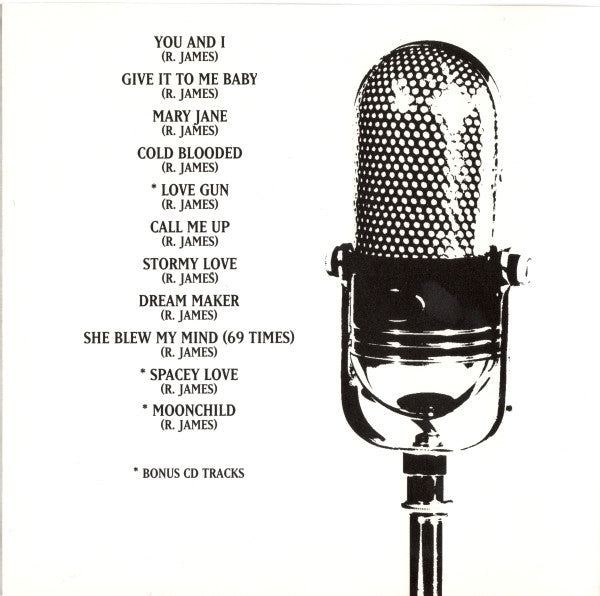 Rick James : Give It To Me Baby • Cold Blooded (CD, Comp)