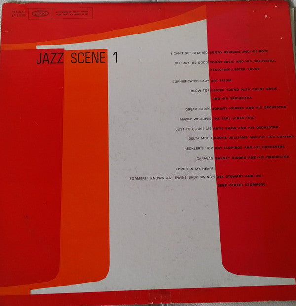 Various : JAZZ Scene 1:  Epic Jazz All Stars (LP)
