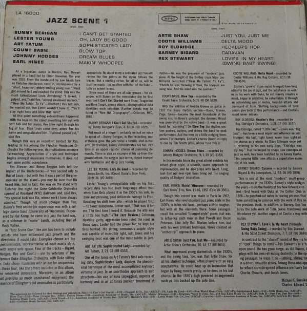 Various : JAZZ Scene 1:  Epic Jazz All Stars (LP)
