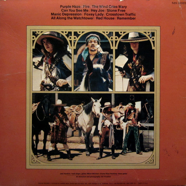 The Jimi Hendrix Experience : Smash Hits (LP, Comp, Ter)