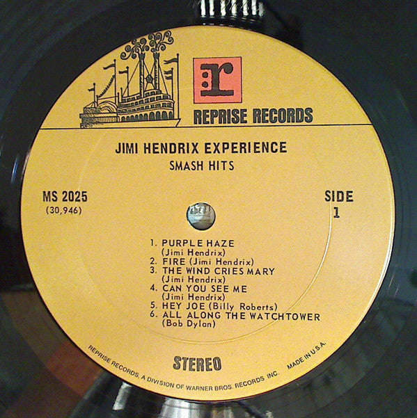 The Jimi Hendrix Experience : Smash Hits (LP, Comp, Ter)