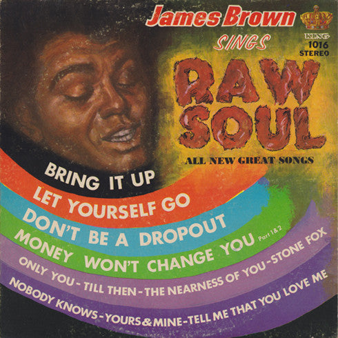 James Brown : James Brown Sings Raw Soul (LP, Album)