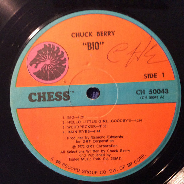 Chuck Berry : Bio (LP, Album, Gat)
