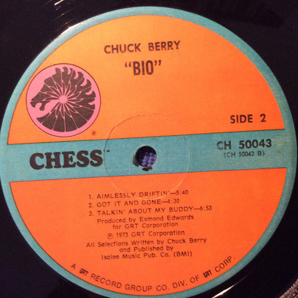 Chuck Berry : Bio (LP, Album, Gat)