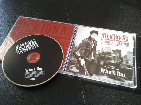 Nick Jonas & The Administration : Who I Am (CD, Single, Promo)