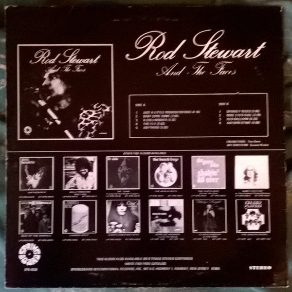 Rod Stewart And The Faces (3) : Rod Stewart And The Faces (LP, Comp)