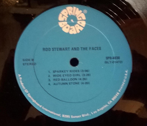 Rod Stewart And The Faces (3) : Rod Stewart And The Faces (LP, Comp)