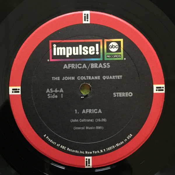The John Coltrane Quartet : Africa / Brass (LP, Album, RP)