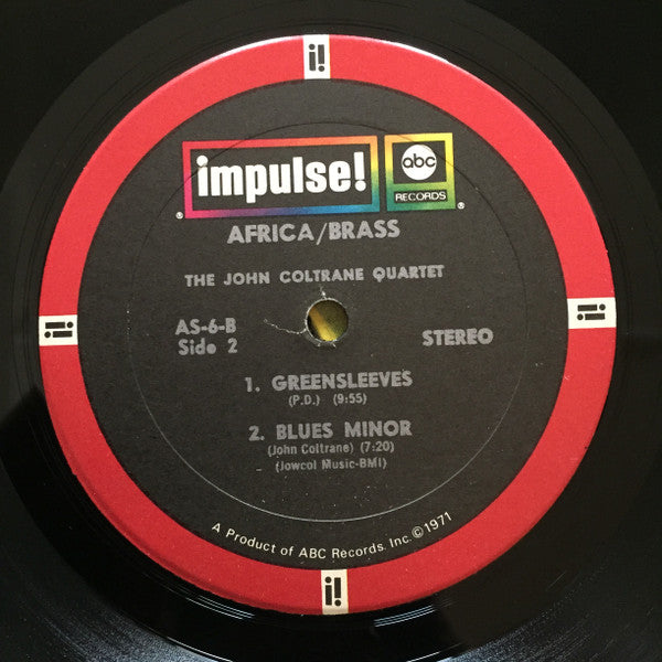 The John Coltrane Quartet : Africa / Brass (LP, Album, RP)