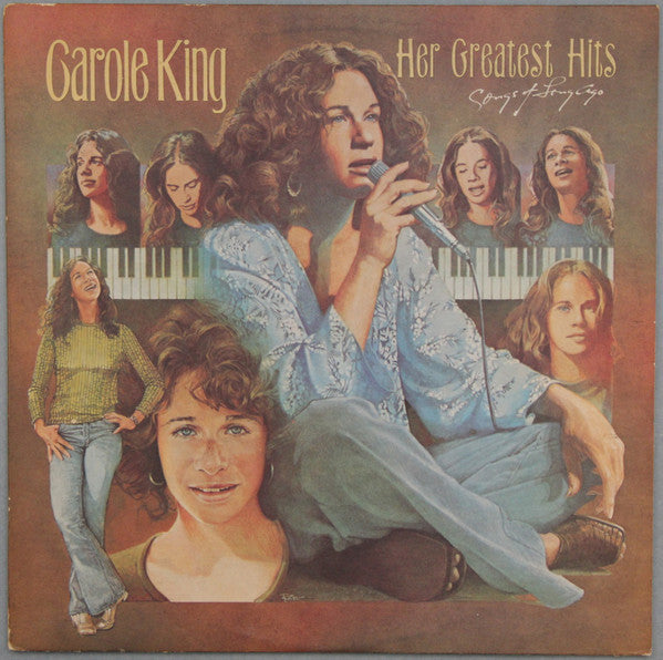 Carole King : Her Greatest Hits (Songs Of Long Ago) (LP, Comp, Art)