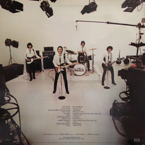 The Knack (3) : Get The Knack (LP, Album, Los)