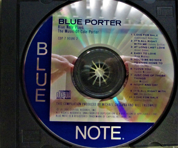 Cole Porter : Blue Porter: Blue Note Plays The Music Of Cole Porter (CD, Comp)