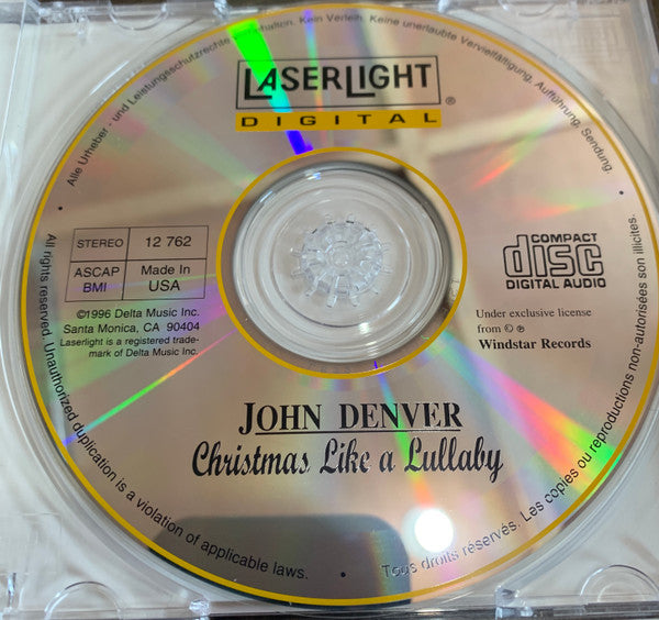 John Denver : Christmas Like A Lullaby (CD, Album, RE)
