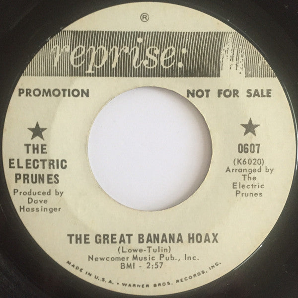 The Electric Prunes : The Great Banana Hoax / Wind-Up Toys (7", Single, Promo)