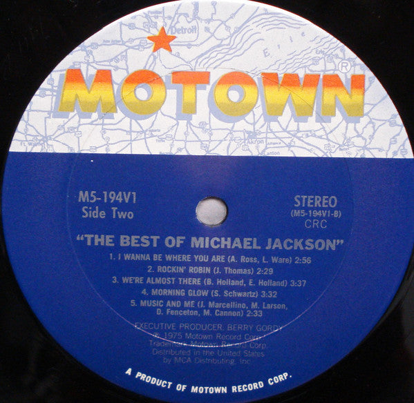 Michael Jackson : The Best Of Michael Jackson (LP, Comp, Club, RE)