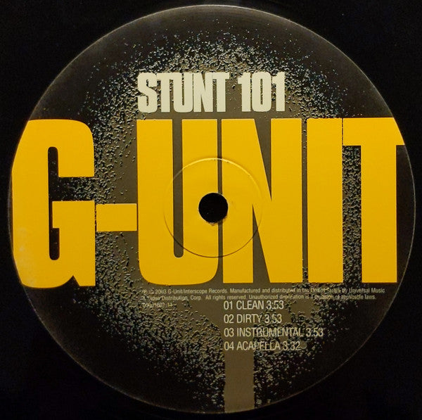 G-Unit Feat. 50 Cent, Lloyd Banks & Young Buck : Stunt 101 (12", Single)