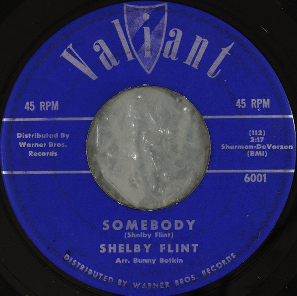 Shelby Flint : Angel On My Shoulder  (7", Ind)